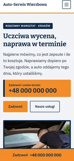 Ta sama strona na telefonie